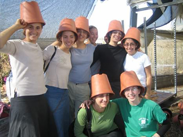 61. wearing pots on our heads